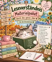 Vorschau - Arbeitsblätter - Leseverständnis durch das ganze Jahr - Deckblatt
