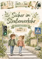 Vorschau - Stundenentwürfe - Straßenverkehr Klasse 1 -2 - Komplettpaket Sachunterricht - Deckblatt