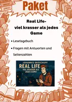 Vorschau - Unterrichtsreihen - Real Life | Unterrichtsmaterial | Deutsch | | Materialpaket Klasse 6-9 | mit Lösungen - Deckblatt