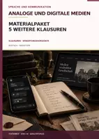 Vorschau - Arbeitsblätter - Sprache und Kommunikation in analogen und digitalen Medien – Klausurpaket mit 5 Klausuren | Deutsch Oberstufe - Deckblatt