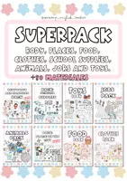 Vista previa - Unidades / Secuencias / Situaciones de Aprendizaje - SUPERPACK 8 PACKS (PLACES, CLOTHES, FOOD, BODY, SCHOOL SUPPLIES, ANIMALS, JOBS, TOYS) - Portada