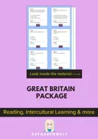 Vorschau - Unterrichtsreihen - Great Britain Package: Reading, Intercultural Learning and more (English) - Deckblatt