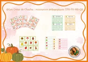 Aperçu - Apprentissages en autonomie - 🍂 MÉGA PACK PÉDAGOGIQUE – L’automne - PS-MS-GS🍁 - Page de couverture