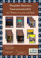 Vorschau - Stundenentwürfe - Maxipaket: Realismus - Generationenkonflikt in Lyrik und Epik - Deckblatt