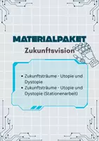 Vorschau - Arbeitsblätter - Materialpaket - Zukunftsvisionen (Utopien und Dystopien) - Deckblatt