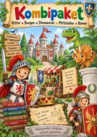 Vorschau - Arbeitsblätter - Kombipaket Sachunterricht 3. und 4. Klasse - Deckblatt