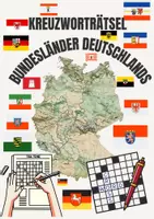Vorschau - Arbeitsblätter - Materialpaket Kreuzworträtsel Bundesländer Deutschlands - Deckblatt