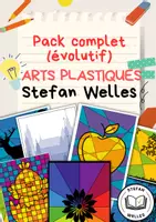 Aperçu - Préparation de séquence / Séquence complète - Arts plastiques - Pack complet (évolutif) - Stefan Welles - Page de couverture