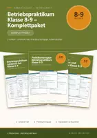 Vorschau - Arbeitsblätter - Betriebspraktikum komplett Klasse 8-9 - Deckblatt