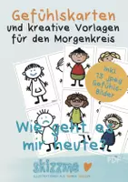 Vorschau - Mal- und Bastelvorlagen - Wie geht es mir heute? Gefühlskarten und kreative Vorlagen für den Morgenkreis - Deckblatt