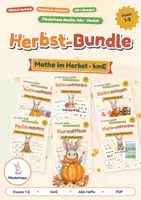 Vorschau - Stundenentwürfe - Herbst-Bundle Mathe für kmE | Wächst laufend | Zählen, Zerlegen, Plus und Minus, Rechenmauern, Formen | Klasse 1-2 - Deckblatt