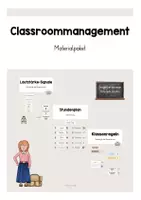 Vorschau - Poster - Classroommanagement Materialpaket - Deckblatt