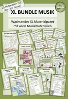 Vorschau - Stundenentwürfe - Wachsendes XL Bundle Musik - Deckblatt