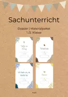 Vorschau - Stundenentwürfe - (wachsendes) Materialpaket: Sachunterricht 1./2. Klasse Unterrichtsvorbereitung direkt einsetzbar | NMG - Deckblatt