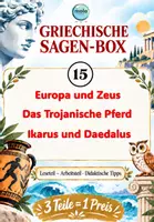 Vorschau - Stundenentwürfe - Griechische Sagen-Box 15 (3 Sagen= 1 Preis) - Deckblatt