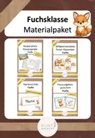 Vorschau - Poster - Materialpaket Klassentier Fuchs/ Fuchsklasse - Deckblatt