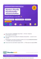 Vorschau - Arbeitsblätter - Erdkunde Mystery Klasse 5 bis 8 Sparpaket - Deckblatt