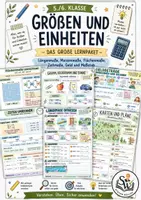 Vorschau - Arbeitsblätter - Materialpaket - Größen und Einheiten (Massen-, Längen,- Flächen-, Zeitmaße, Geld und Maßstab) - Deckblatt