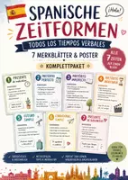 Vorschau - Fördermaterial/Inklusion - Spanische Zeitformen – Todos los tiempos verbales | Merkblätter & Poster – Komplettpaket - Deckblatt