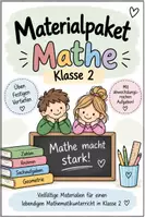 Vorschau - Arbeitsblätter - Wachsendes Materialpaket Mathe Klasse 2 - Deckblatt