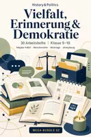 Vorschau - Arbeitsblätter - Vielfalt Erinnerung Demokratie Bundle 9–10 - Deckblatt