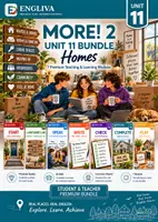 Vorschau - Stundenentwürfe - ENGLIVA BUNDLE: Unit 11 · Homes (MORE! 2, LP 2023) – Sparpaket - Deckblatt