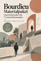 Vorschau - Stundenentwürfe - Bourdieu – Unterrichtsreihe mit 7 Stunden | Pädagogik Oberstufe Q1/Q2 - Deckblatt