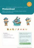 Vorschau - Stundenentwürfe - Rechenwelten · Pirateninsel — das 5er-Paket: Größen und Geometrie, Mathe Klasse 3 und 4 - Deckblatt