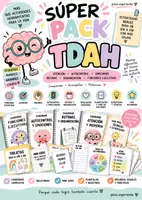 Vista previa - Hojas de trabajo - PACK TDAH: funciones ejecutivas, autocontrol, emociones, ... - Portada