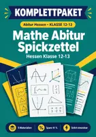 Vorschau - Arbeitsblätter - Mathe Abitur Spickzettel Hessen Paket - Deckblatt
