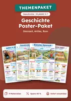 Vorschau - Poster - Steinzeit, Antike, Rom Geschichte, Poster-Paket, Klasse 5-7 - Deckblatt