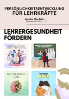 Vorschau - Mal- und Bastelvorlagen - Materialpaket - Gesundheit von Lehrern fördern - Deckblatt