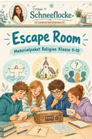 Vorschau - Arbeitsblätter - Escape Room Klasse 9-10 Materialpaket - Deckblatt