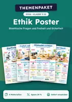 Vorschau - Poster - Bioethische Fragen, Poster-Set Ethik, Klasse 9-10 - Deckblatt