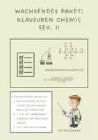 Vorschau - Klassenarbeiten - wachsendes Materialpaket: Klausuren Chemie - Deckblatt