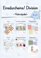 Vorschau - Arbeitsblätter - Einsdurcheins/ Division Spiele/ Rechenspaziergänge Materialpaket (Kl. 2/3) - Deckblatt