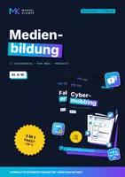 Vorschau - Unterrichtsreihen - Medienbildung: Mobbing, Fake News, Handyzeit - Deckblatt