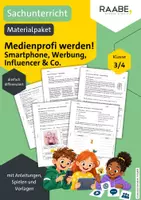 Vorschau - Arbeitsblätter - Materialpaket: Medienbildung in der Grundschule – Unterrichtsmaterial zu Smartphone, Werbung & Co. - Deckblatt