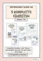Vorschau - Unterrichtsreihen - Materialpaket Ethik - Klasse 7+8 - Deckblatt