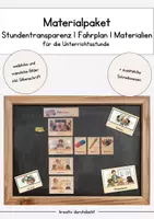 Vorschau - Stundenentwürfe - Materialpaket: Stundentransparenz - Deckblatt