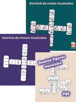 Vista previa - Juegos / Gamificación - Paquete de dominós musicales - Portada