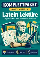 Vorschau - Spiele - Latein Lektüre Klasse 9-11: Originale, Cicero, Geschichte - Deckblatt