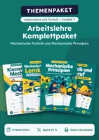 Vorschau - Arbeitsblätter - Mechanische Technik, Komplettpaket Arbeitslehre, Klasse 7 - Deckblatt