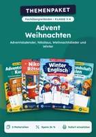 Vorschau - Arbeitsblätter - Advent und Weihnachten-Paket, Klasse 3-4 - Deckblatt