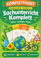 Vorschau - Arbeitsblätter - Sachunterricht Grundschule Komplett Klasse 2-5 - Deckblatt