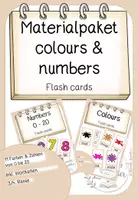 Vorschau - Poster - Materialpaket - colours & numbers - Deckblatt