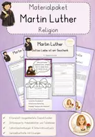 Vorschau - Stundenentwürfe - Materialpaket Martin Luther | Unterrichtsreihe | 4. Klasse Förderschule - Deckblatt