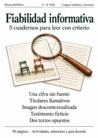 Vista previa - Hojas de trabajo - Fiabilidad informativa: 5 cuadernos 3.º–4.º ESO - Portada