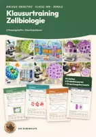 Vorschau - Arbeitsblätter - Zellbiologie Klausur Biologie Oberstufe Klasse 10 11 | Bundle 6 Hefte 94 Seiten mit Erwartungshorizont | Zelle, Biomembran, Osmose, Enzyme, Mitose, Abschlussklausur | Klausurtraining Zellbiologie - Deckblatt