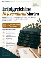 Vorschau - Unterrichtsreihen - Referendariat Starterpaket – 5 Praxishefte für Unterricht, Organisation & einen gelungenen Einstieg - Deckblatt